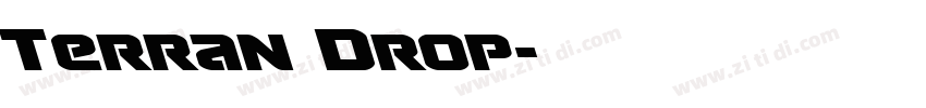 Terran Drop字体转换